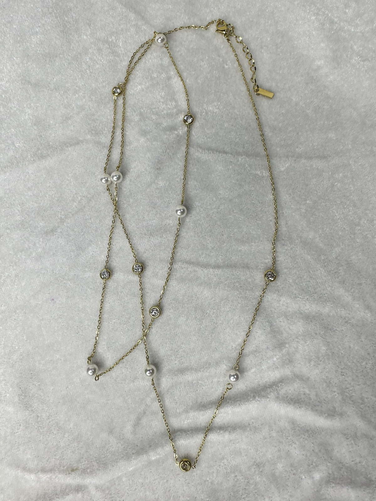 Long Pearl Necklace