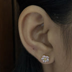 Pink Bloom Studs