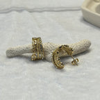 Aurelia Triple Hoops