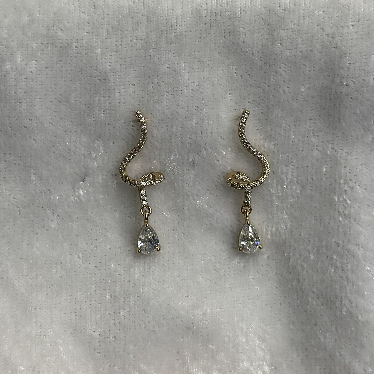 Spiral Drop Earrings