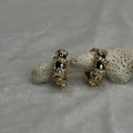 Ribbon Twist Hoops